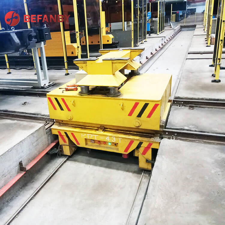 Ferry Rail Transfer Cart Para sa Production Line (4)