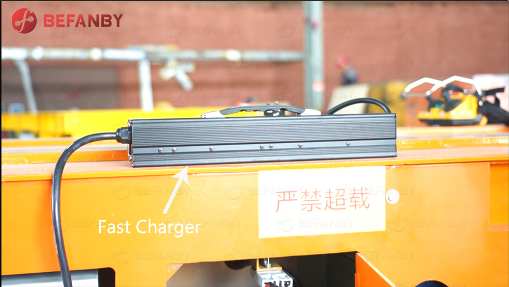 Wéi schützt een d'Batterie vun engem elektresche Transferkart vu Schued vu Schnellladung (3)