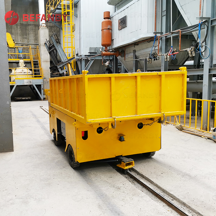 Automatic Dump MRGV Monorail Transfer Cart (3)