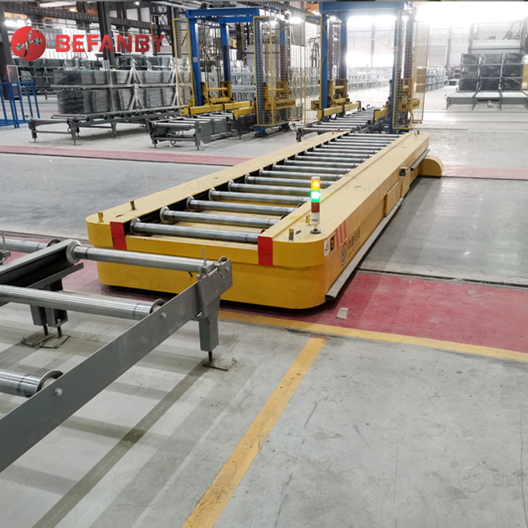 factory roller rail transfer cart
